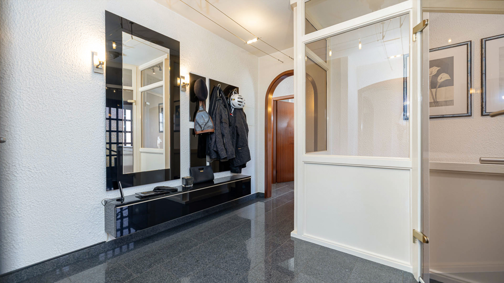 Flur Blick Garderobe
