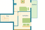 Wohnen auf zwei Etagen mit großzügigen Garten - Etagenwohnung Ulm / Gögglingen Gögglingen | Angebot:27541449